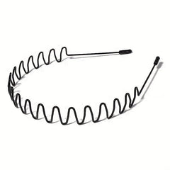 6pcs Men's Hair Scrunchies Invisible Pressing Hair Back Head Wave Hair Bands