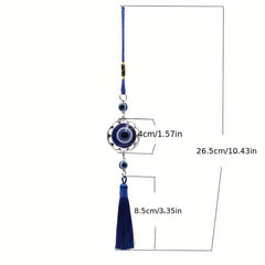 Peach Heart Eye Pendant Tassel Devil's Eye Men's Accessory