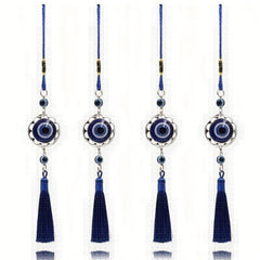 Peach Heart Eye Pendant Tassel Devil's Eye Men's Accessory