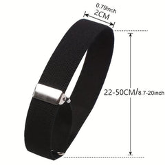 Men's Adjustable Armband Sleeve Garter Bartender Cuff Holder