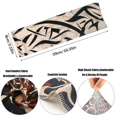 Flower Arm Tattoo Sleeves Sun UV Protection Arm Warmers for Men Women