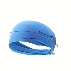 Sports Sweat Absorption Headband for Fitness Running Cycling Yoga