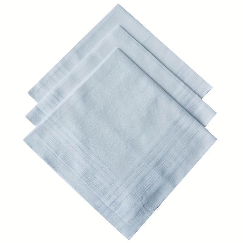 6pcs Soft Classic Hankie Strips DIY Handkerchief Suit Towel Handkerchief