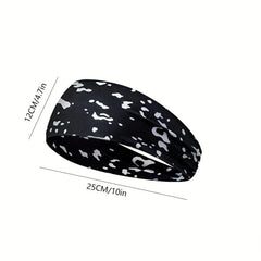 Printed Sports Headband For Gym