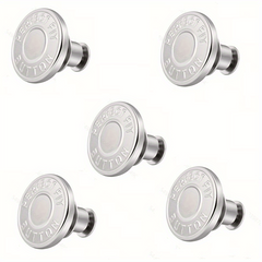 5Pcs Button Pins For Jeans Pant - Instant Replacement Button Pi