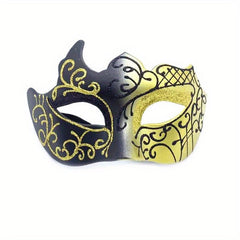 Men's Half Face Mask for Party Bar Makeup Dance