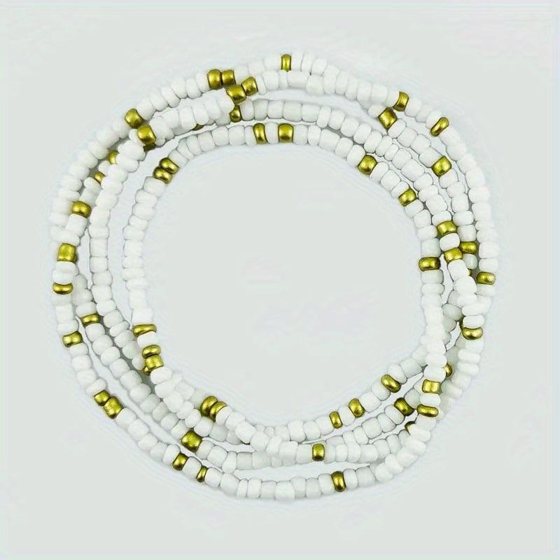 1PC Waist Beads Chain Belt Layered Belly Body Chain Beach Waist Jewelry