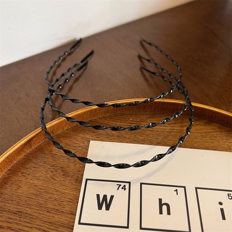 Men's Hair Band Sports Headband Anti Slip Hair Clips