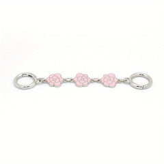 Camellia Flower Extension Chain Handbag Strap Extender