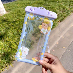 Waterproof Cartoon Mobile Phone Case Bag Outdoor Swimming Diving Dry Bag