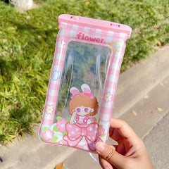 Waterproof Cartoon Mobile Phone Case Bag Outdoor Swimming Diving Dry Bag
