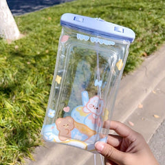 Waterproof Cartoon Mobile Phone Case Bag Outdoor Swimming Diving Dry Bag
