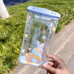 Waterproof Cartoon Mobile Phone Case Bag Outdoor Swimming Diving Dry Bag