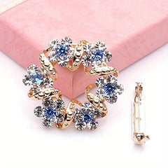 Maple Leaf Crown Brooch Men's Clothing Accessory