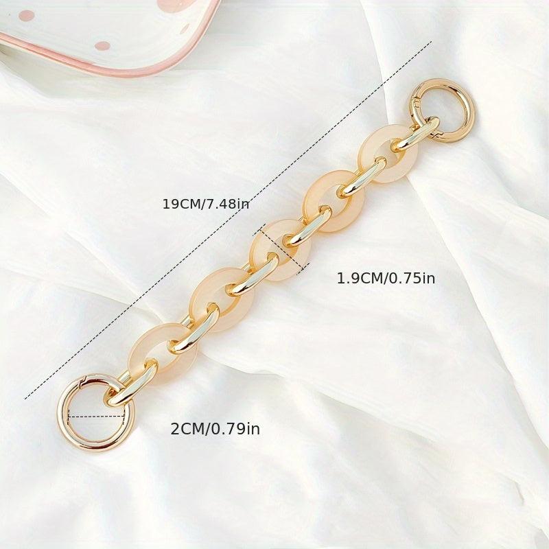 Acrylic Chain Extension for Men's Bag