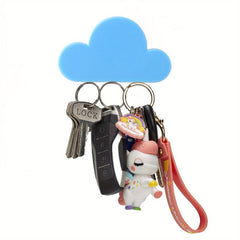 Magnetic Key Holder For Wall Adhesive Key Hanger Organizer