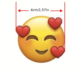 4pcs Emoticon Pack Hair Clips Funny Hair Clips Children's Clothing Accessories