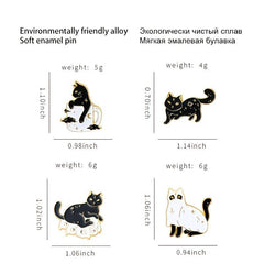 Men's Cat Alloy Pin