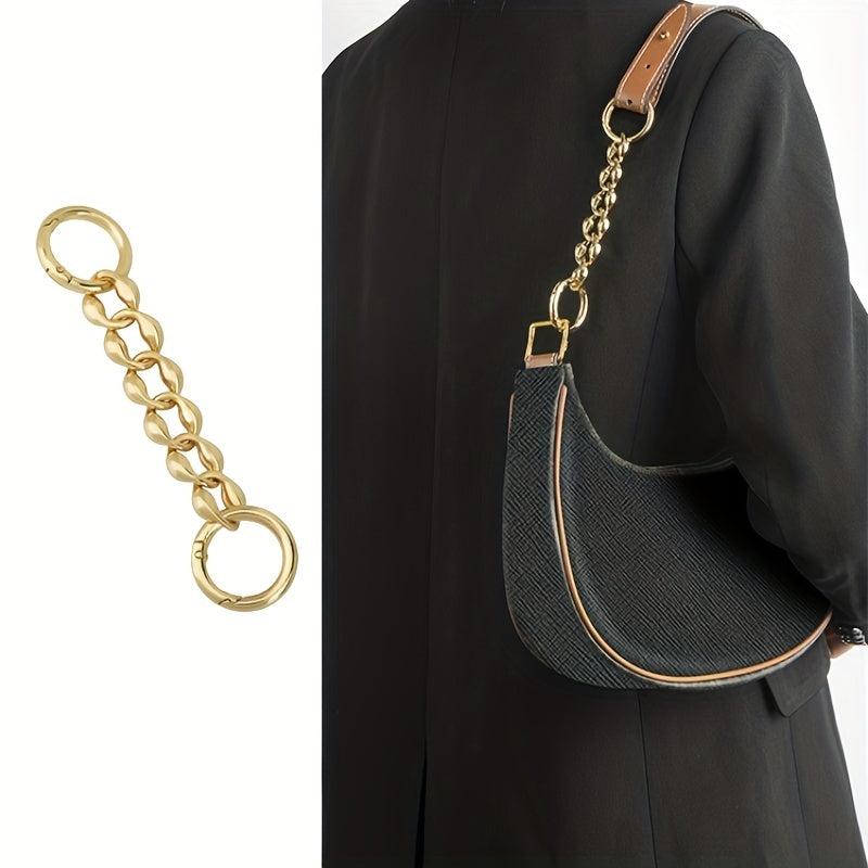 Rhombus Alloy Extension Chain For Men's Bag