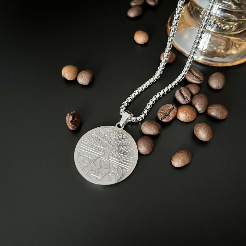 Stainless Steel Necklace Men's Party Jewelry