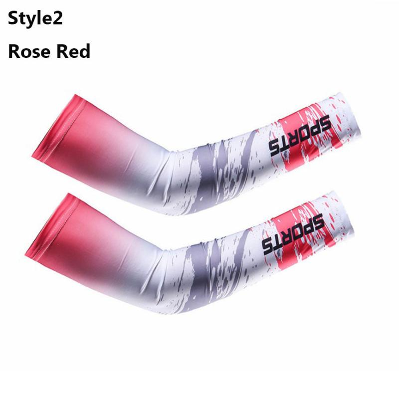Arm Sleeves Warmers Sports Sun UV Protection Cooling Running Fishing Cycling