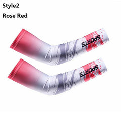Arm Sleeves Warmers Sports Sun UV Protection Cooling Running Fishing Cycling