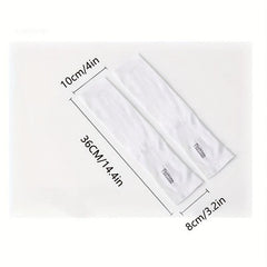 Unisex Ice Silk Arm Sleeve Sun Screen UV Protective Arm Cover
