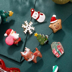 Men's Christmas Red Pin - Festive Holiday Style