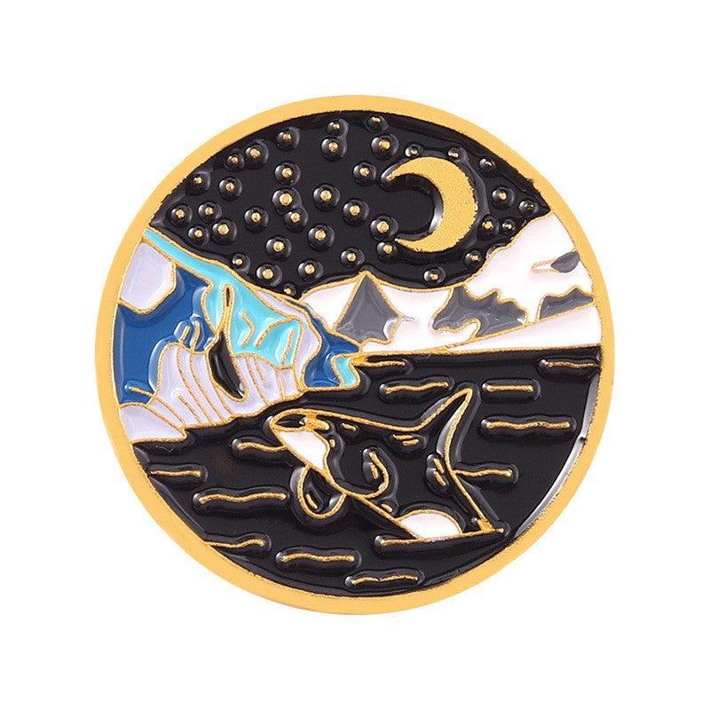 Men's Vintage Brooch for Backpack Jeans