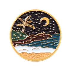 Men's Vintage Brooch for Backpack Jeans