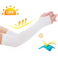 Summer Ice Arm Sleeve Flowers Pattern Outdoor UV Protection