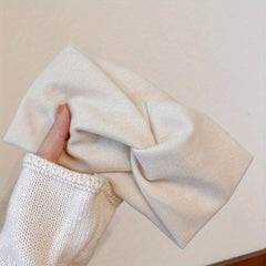 Sports Hair Bands Elastic Headband Cross Knotted Wide Headband