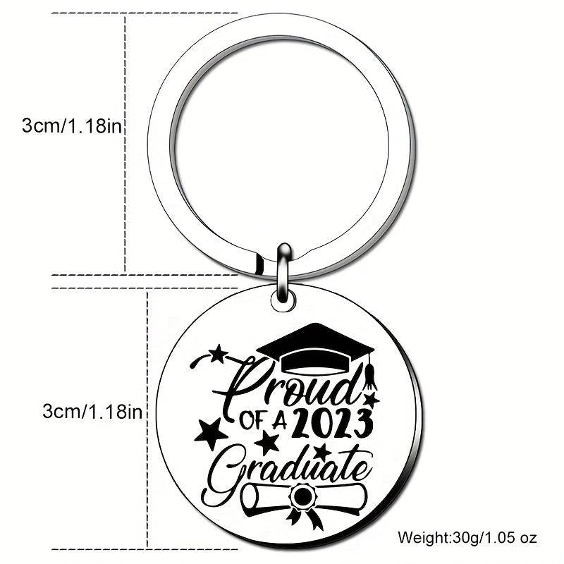 Senior Graduation High School College Inspirational Keychain Gift