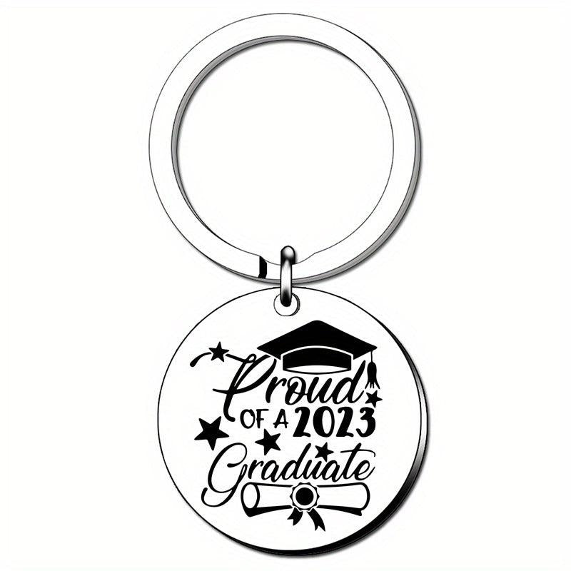 Senior Graduation High School College Inspirational Keychain Gift