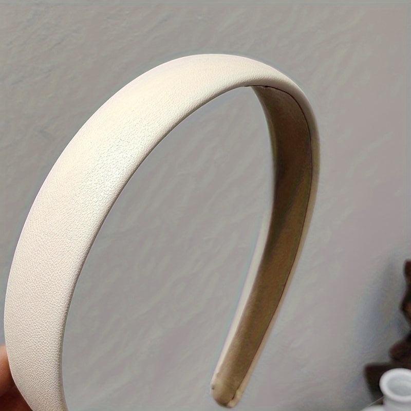 PU Leather Hair Press Hair Hoop Hair Clip