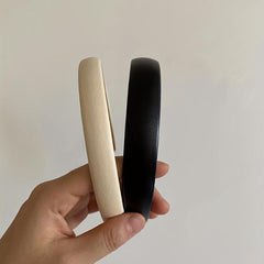 PU Leather Hair Press Hair Hoop Hair Clip
