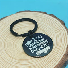 Class Of 2022 Graduation Key Chain Inspirational Gift For Men and Women