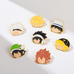 Detective Conan Alloy Brooch - Conan Griggin Character