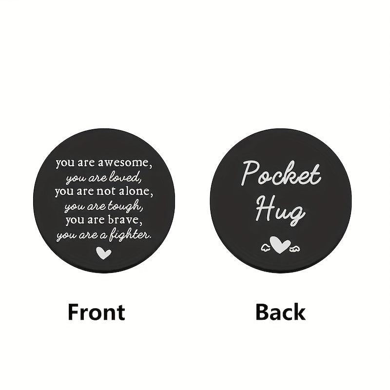 POCKET HUG Coin Inspirational Gift For Him Son Birthday Gift Motivational Gift