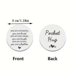 POCKET HUG Coin Inspirational Gift For Him Son Birthday Gift Motivational Gift