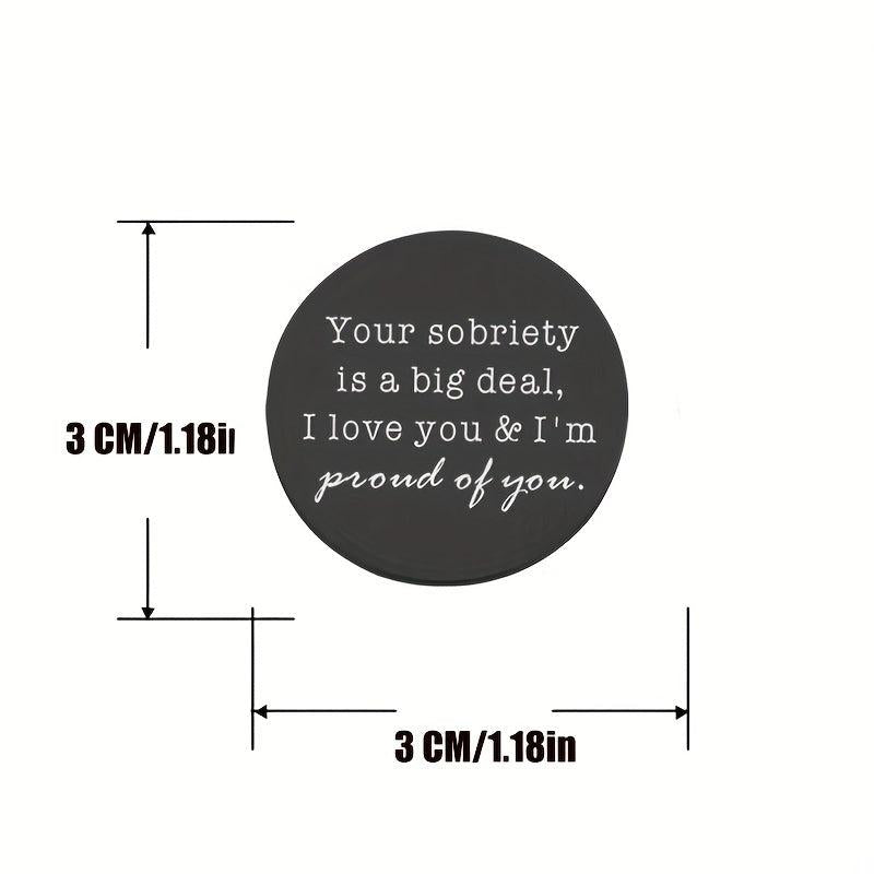 Sobriety Big Deal Token Stickers