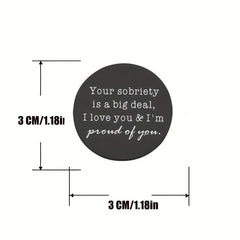 Sobriety Big Deal Token Stickers