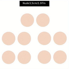 10pcs Men's Nipple Cover Disposable Nipple Tape Anti-friction Invisible Stick