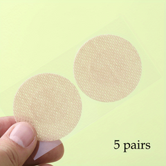 15 Pairs Men's Invisible Anti-convex Nipple Stickers Sports Running Marathon
