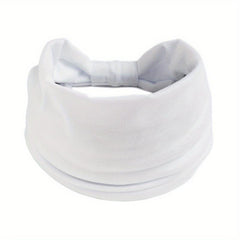 Solid Color Wide Brim Hair Band Top Knotted Headband