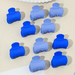 10pcs Small Hair Claw Non Slip Shark Claw Simple Style Hair Accessories