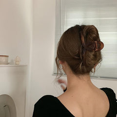Matte Resin Hair Claw Clip for Thick Hair- Non Slip Grip