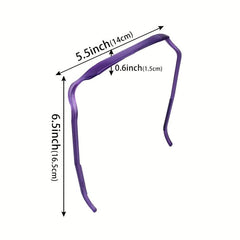 Curly Thick Hair Large Headband Sunglasses Shape Headband Hair Blending