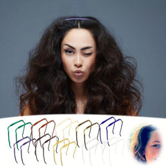 Curly Thick Hair Large Headband Sunglasses Shape Headband Hair Blending