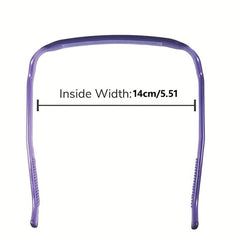 2 Pack Curly Thick Hair Headbands - Invisible Hair Hoop